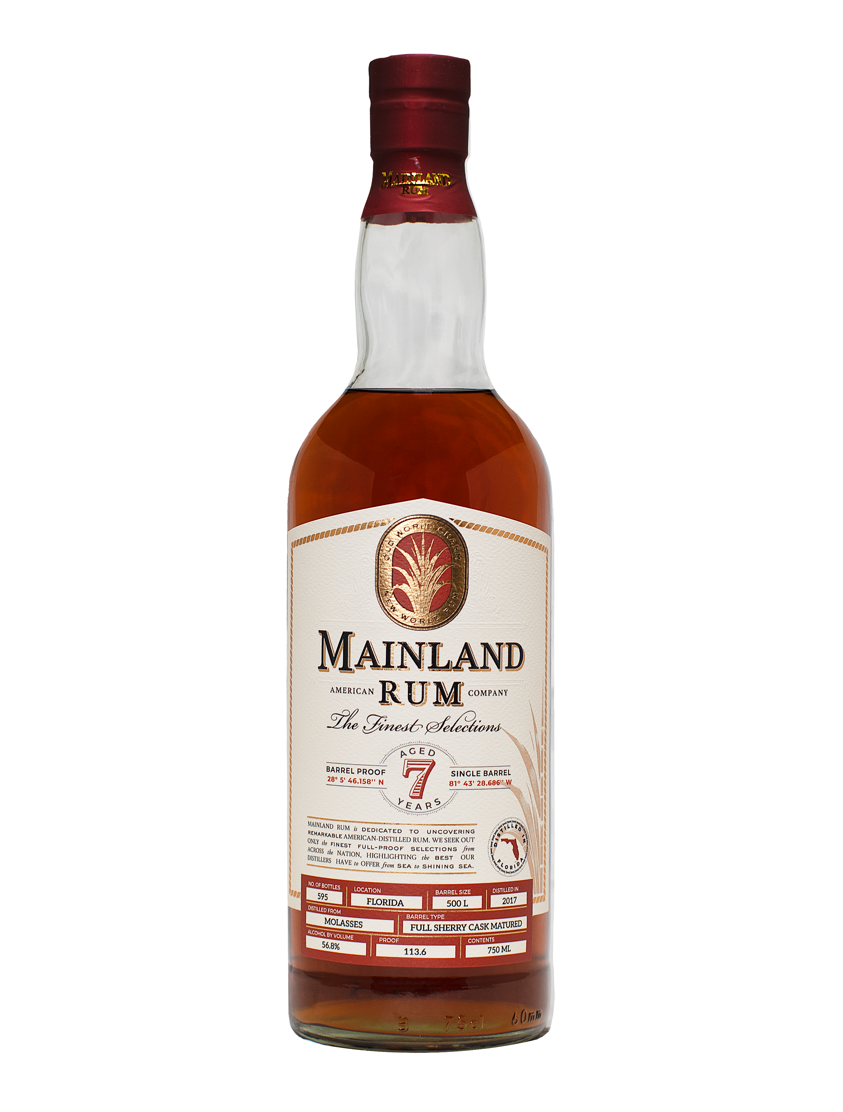 Florida 7 Year Sherry Cask Rum