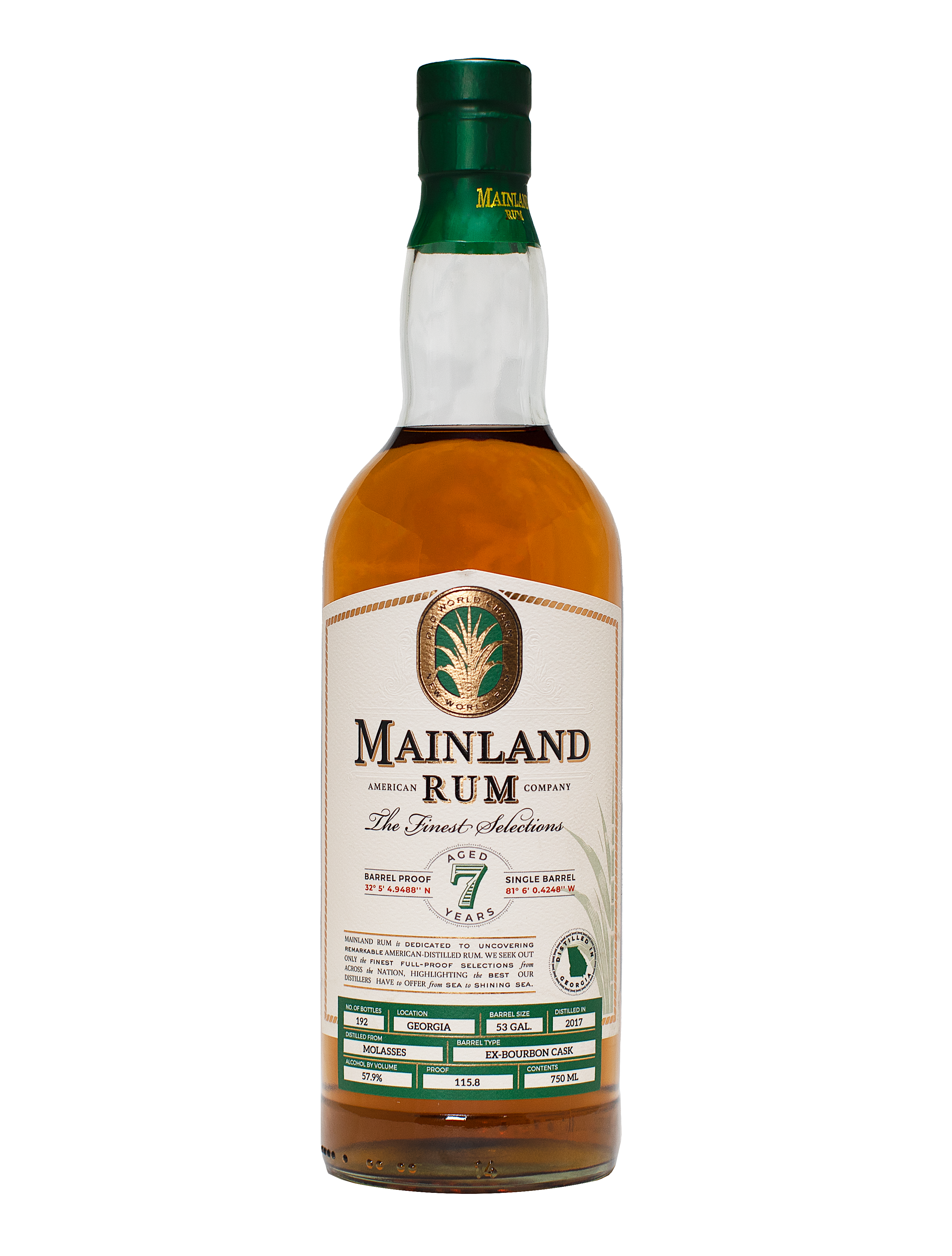 Georgia 7 Year Single Cask Rum