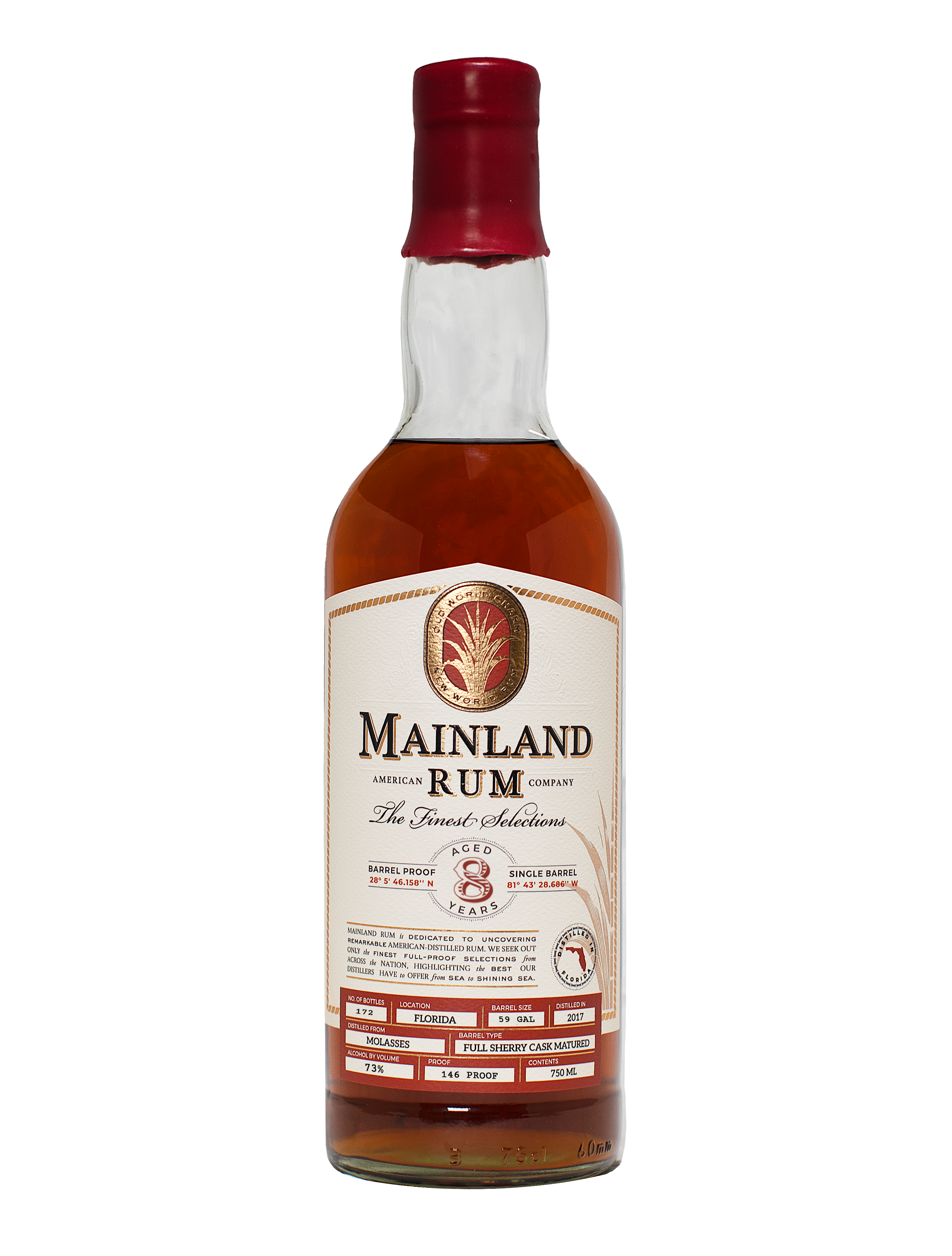 Florida 8 Year Sherry Matured 'Hazmat' Rum