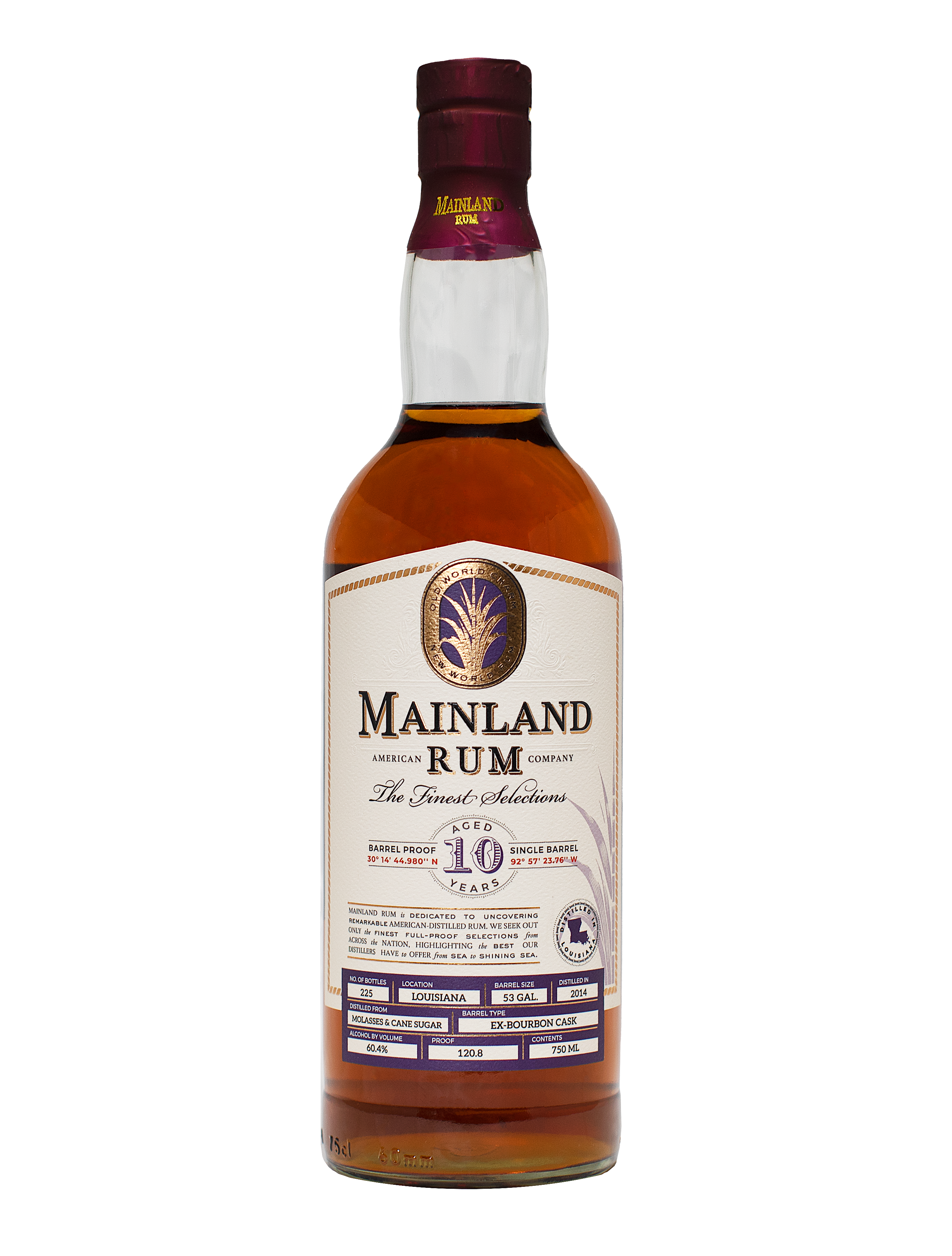 Louisiana 10 Year Single Cask Rum