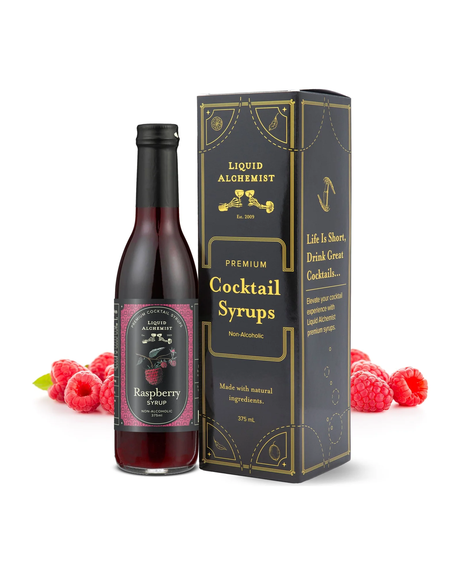 Raspberry Cocktail Syrup