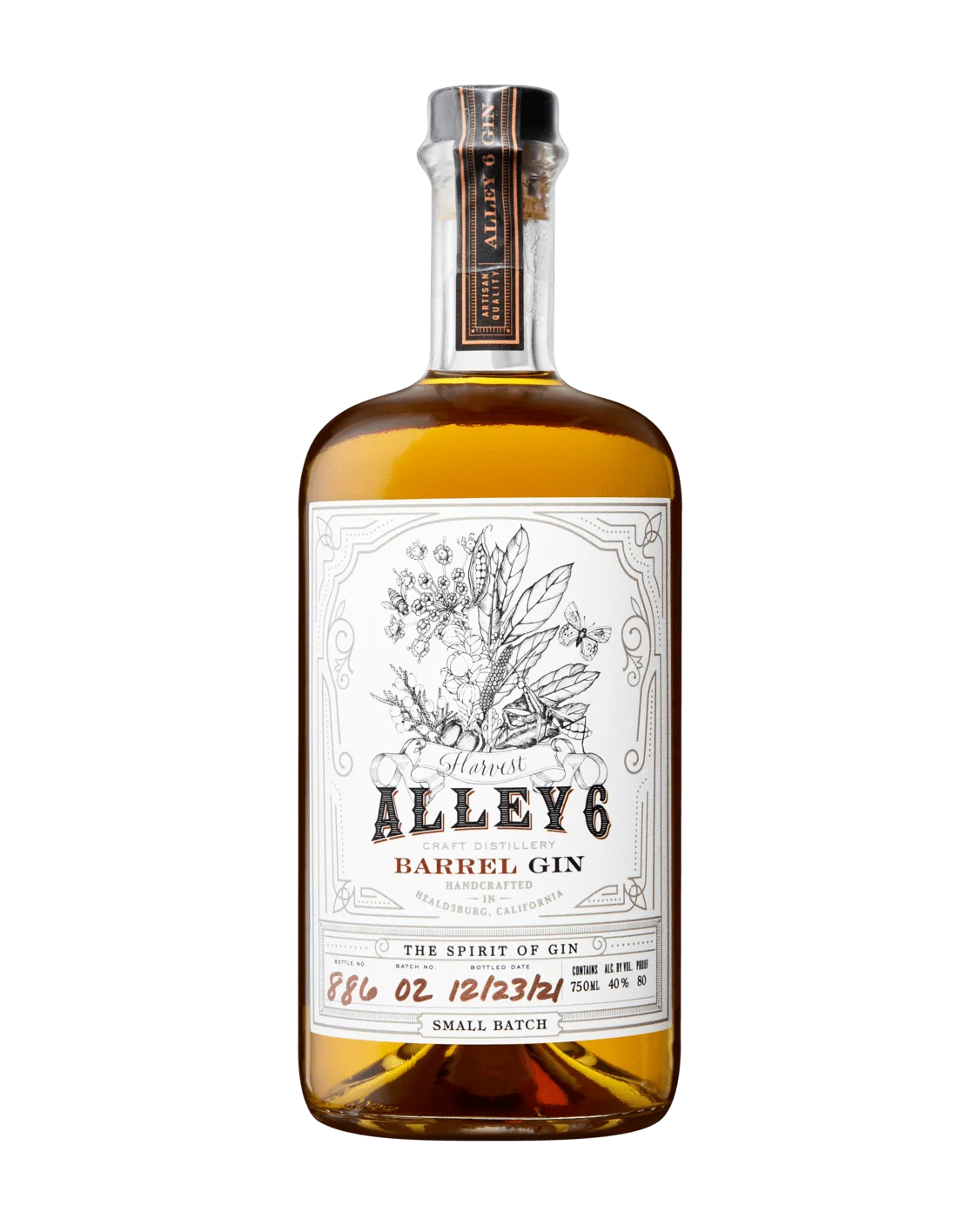 Alley 6 Barrel Aged Harvest Gin