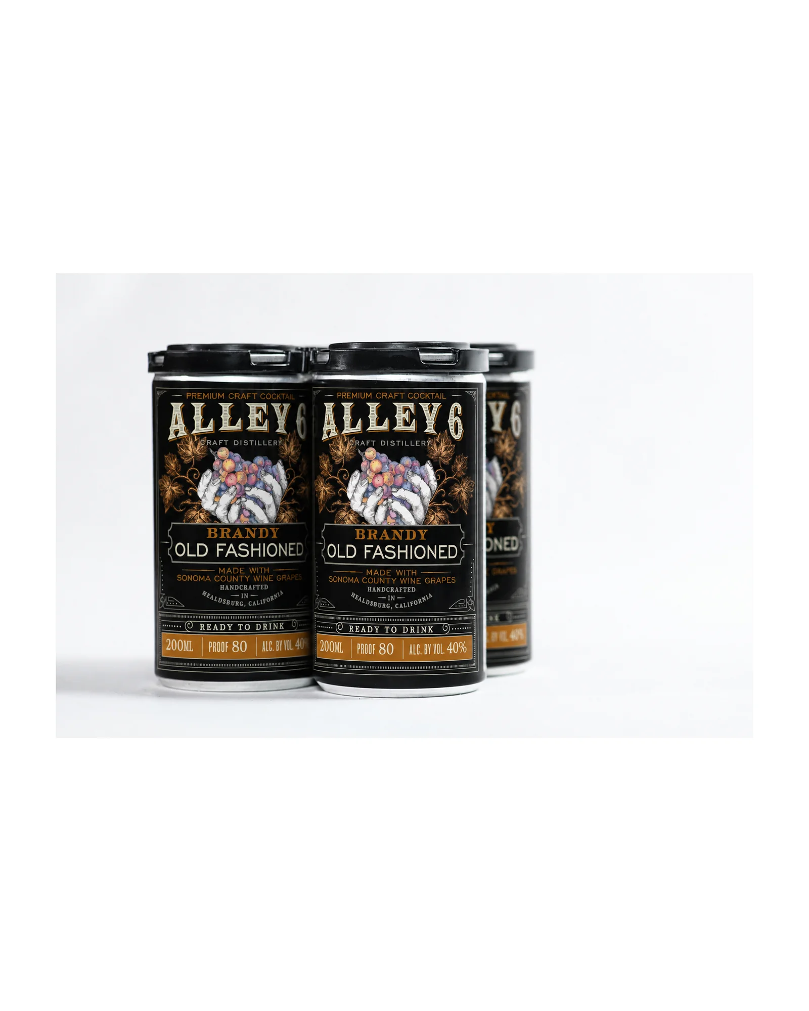 Alley 6 Grape Brandy Old Fashioned