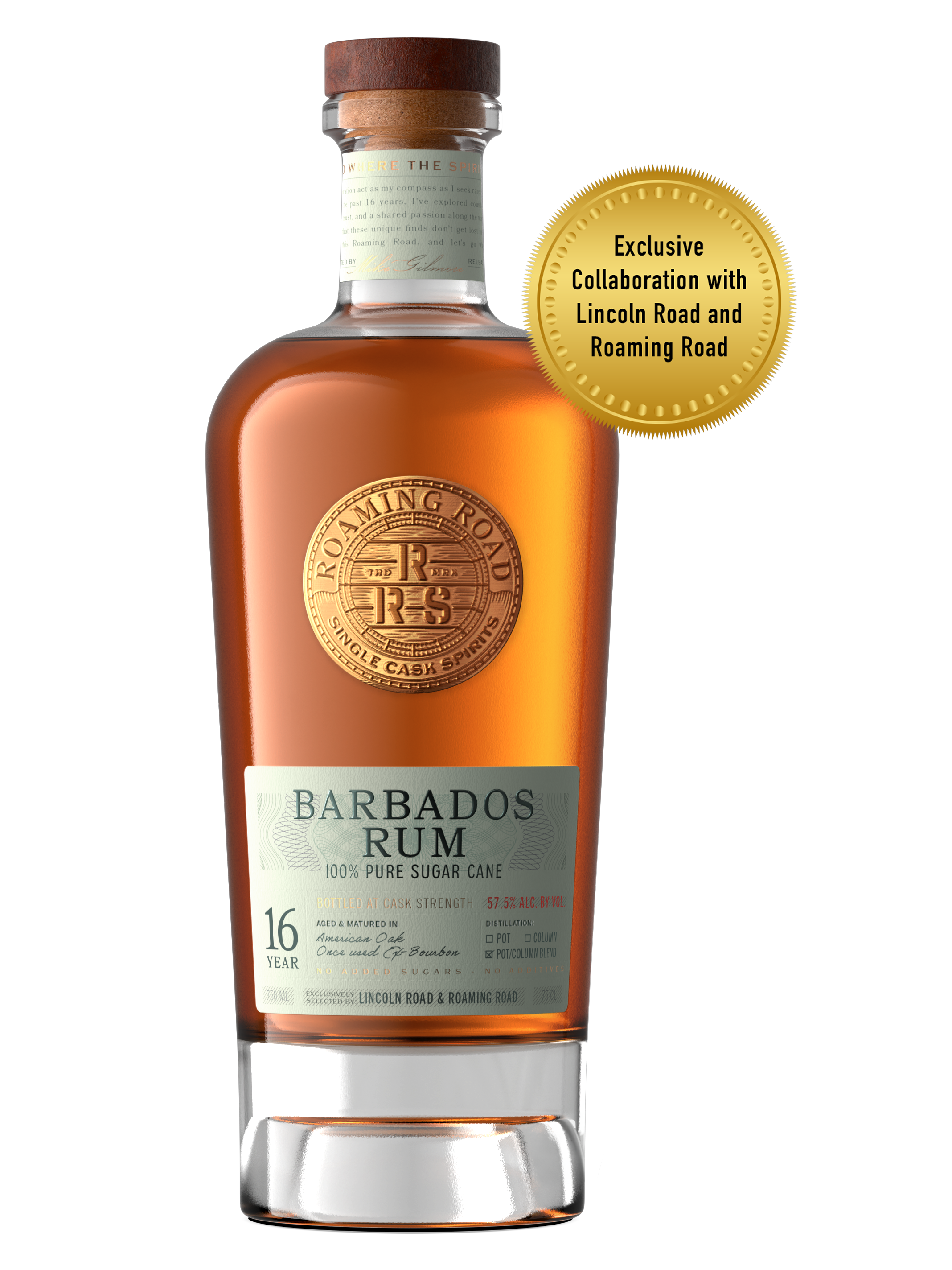 Roaming Road Barbados Rum 16 Year