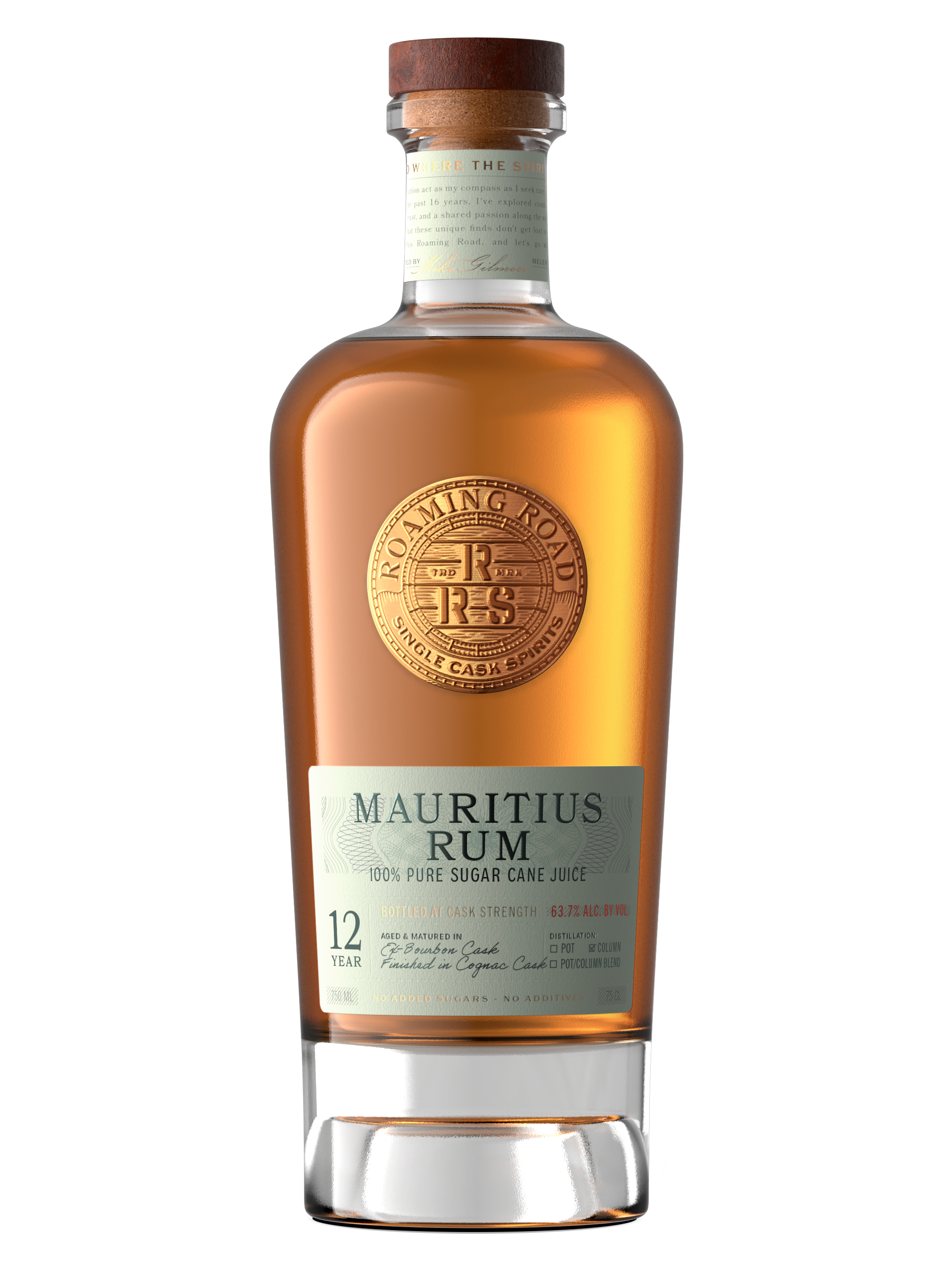 Roaming Road Mauritius Rum 12 Year