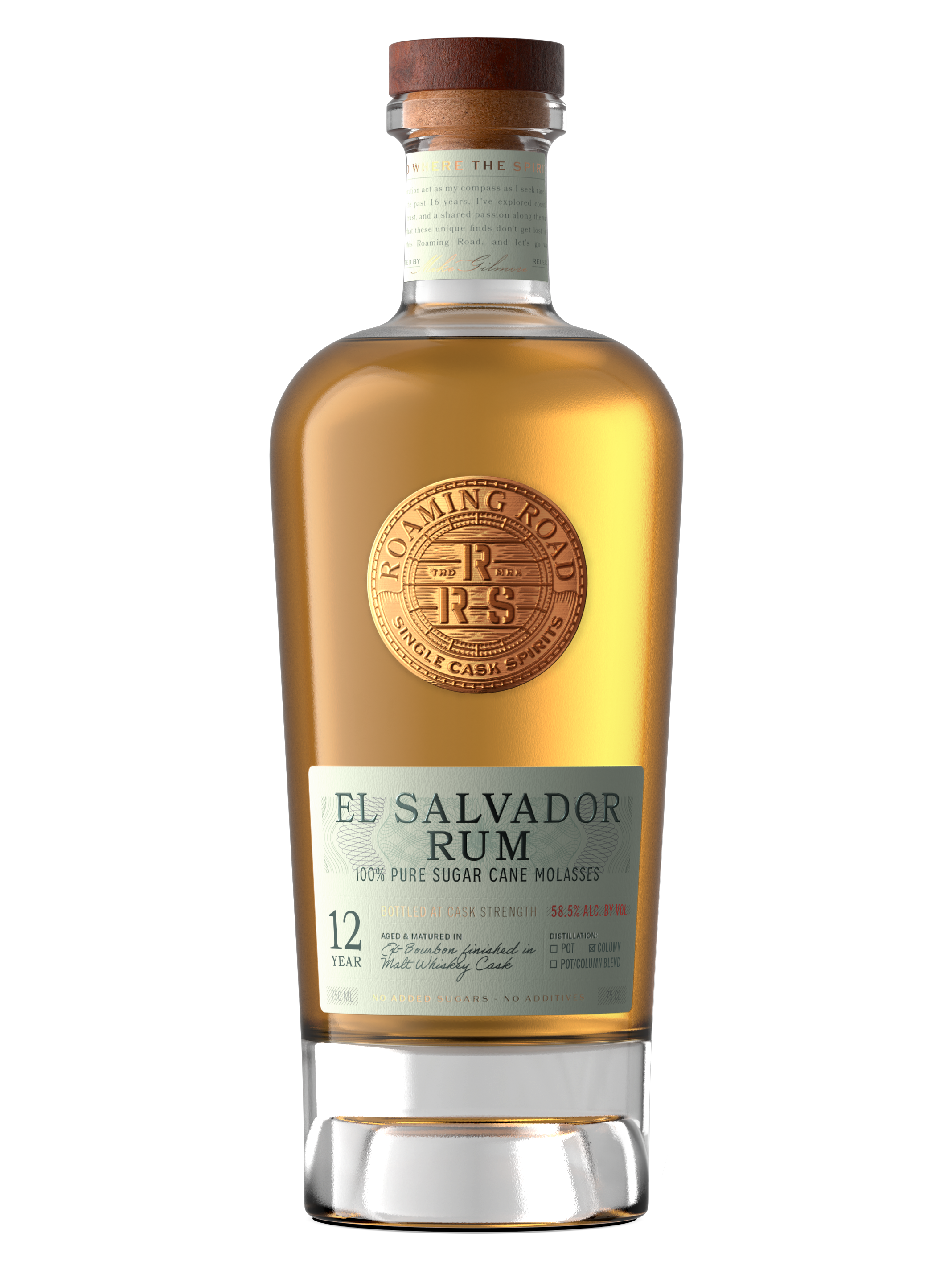 Roaming Road El Salvador Rum 12 Year