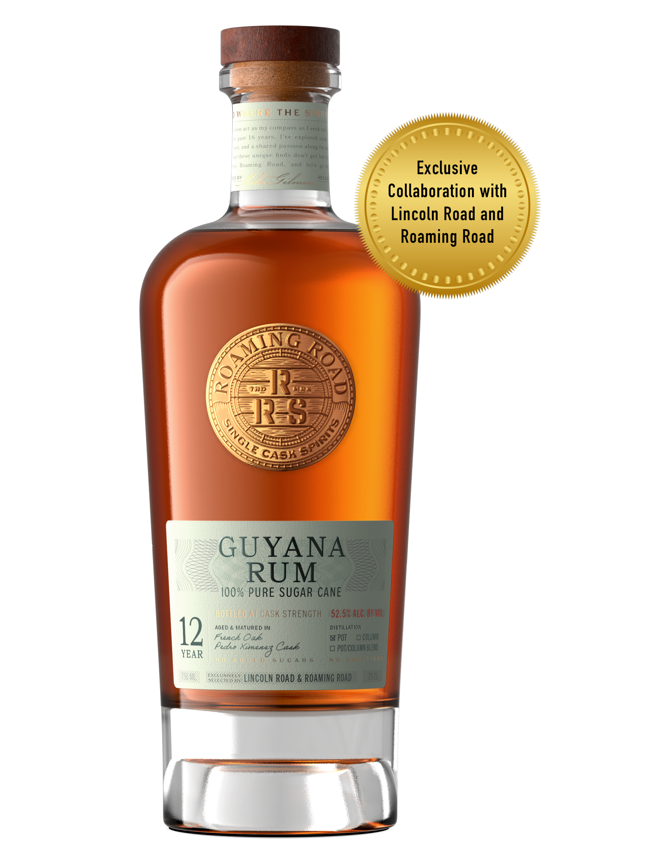 Roaming Road Guyana Rum 12 Year