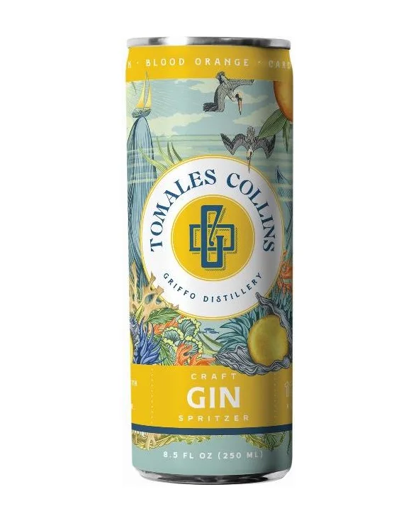 Griffo Canned Cocktails - Tomales Collins 4-pack