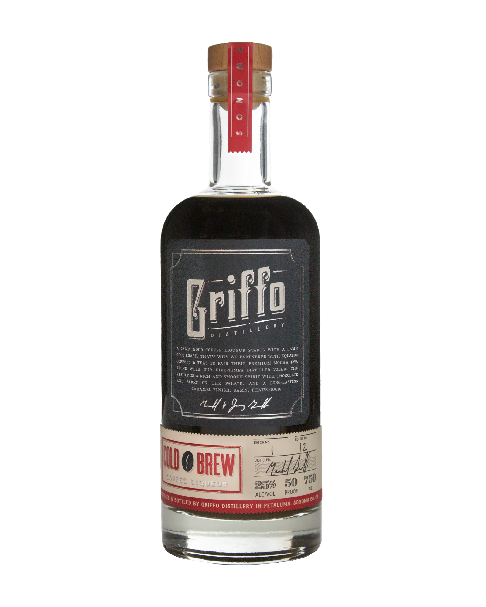 Cold Brew Coffee Liqueur