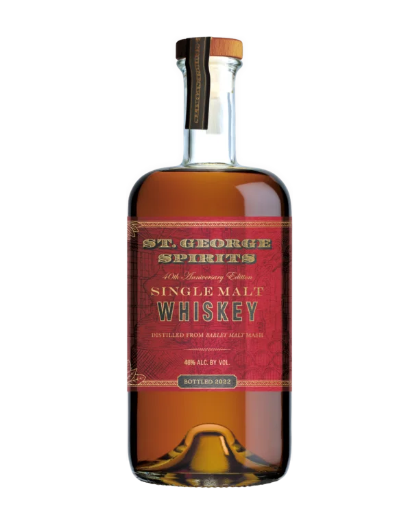 St. George 40th Anniversary Edition Single Malt Whiskey