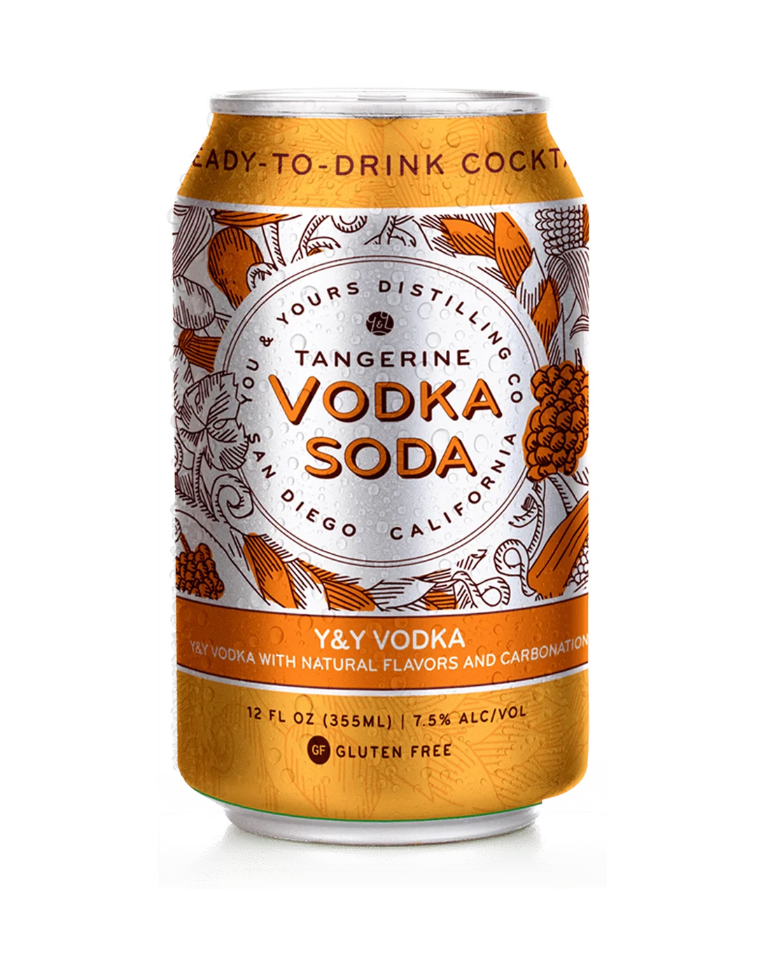 Tangerine Vodka Soda