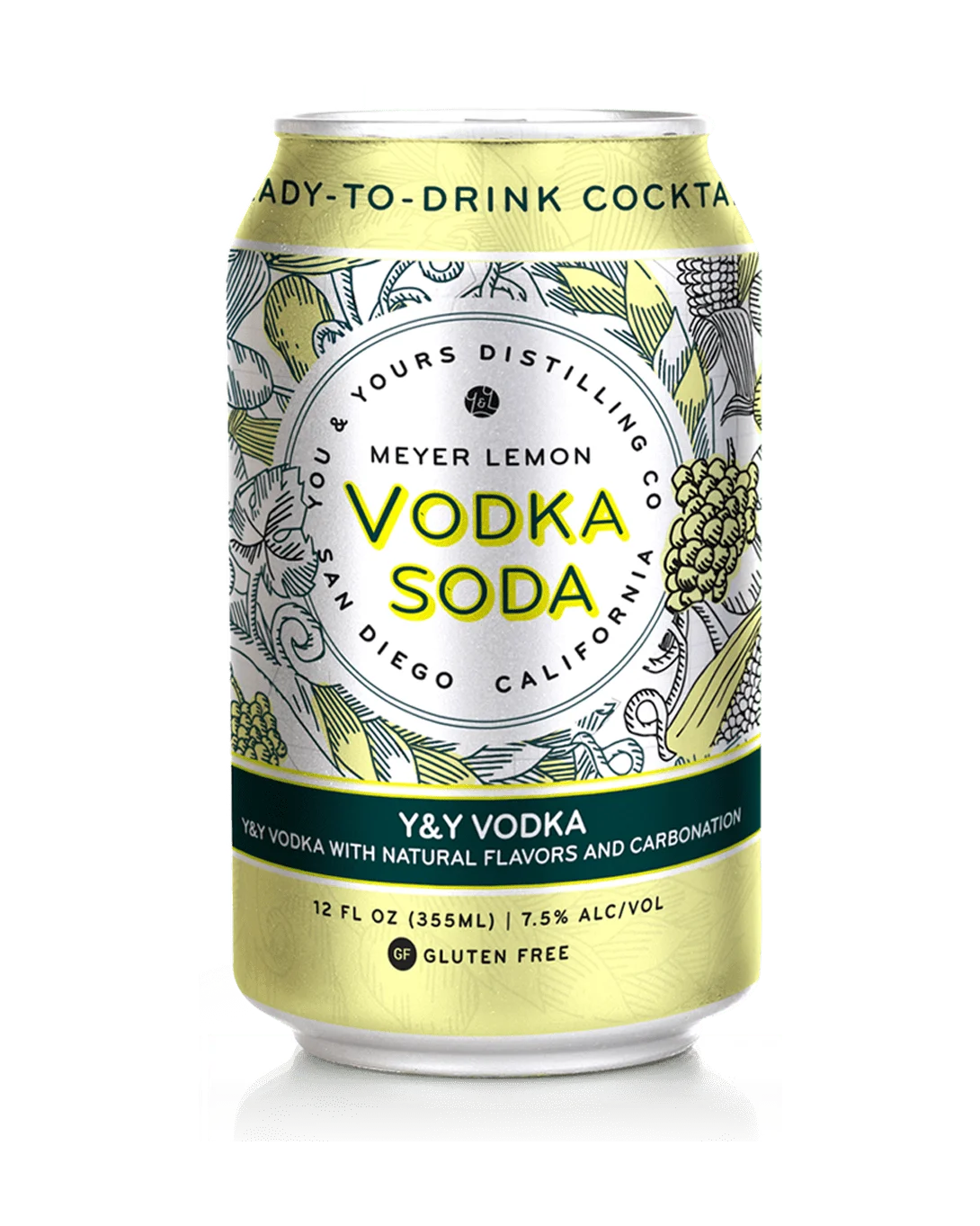 Meyer Lemon Vodka Soda