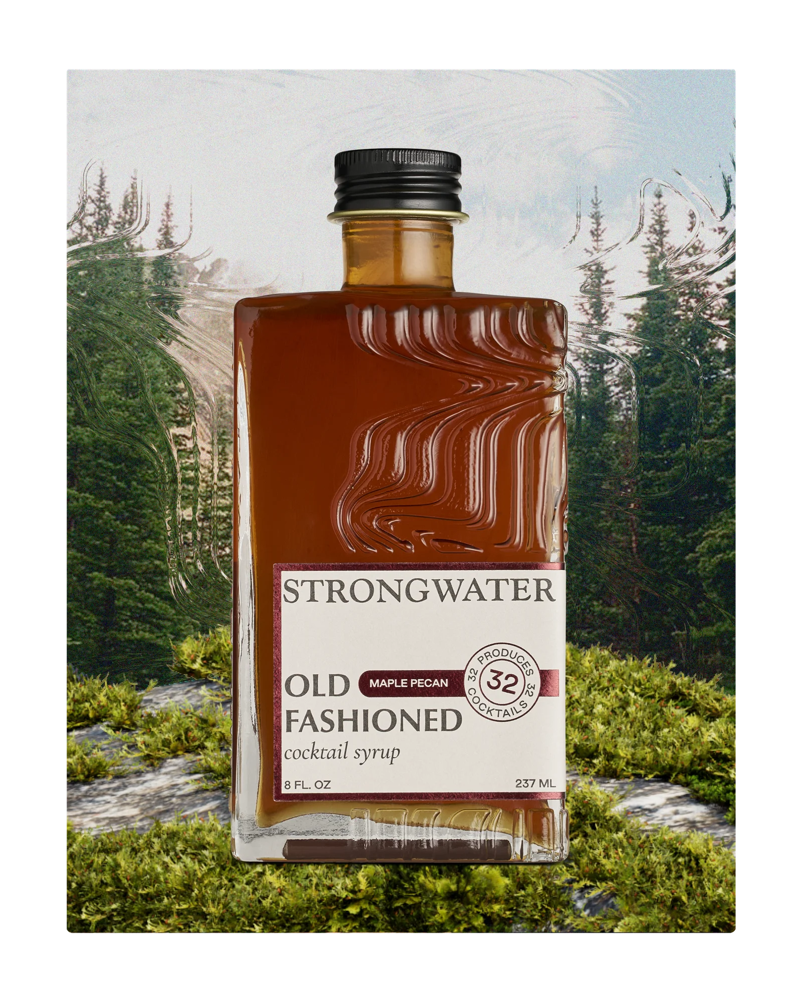 Maple Pecan Old Fashioned Syrup